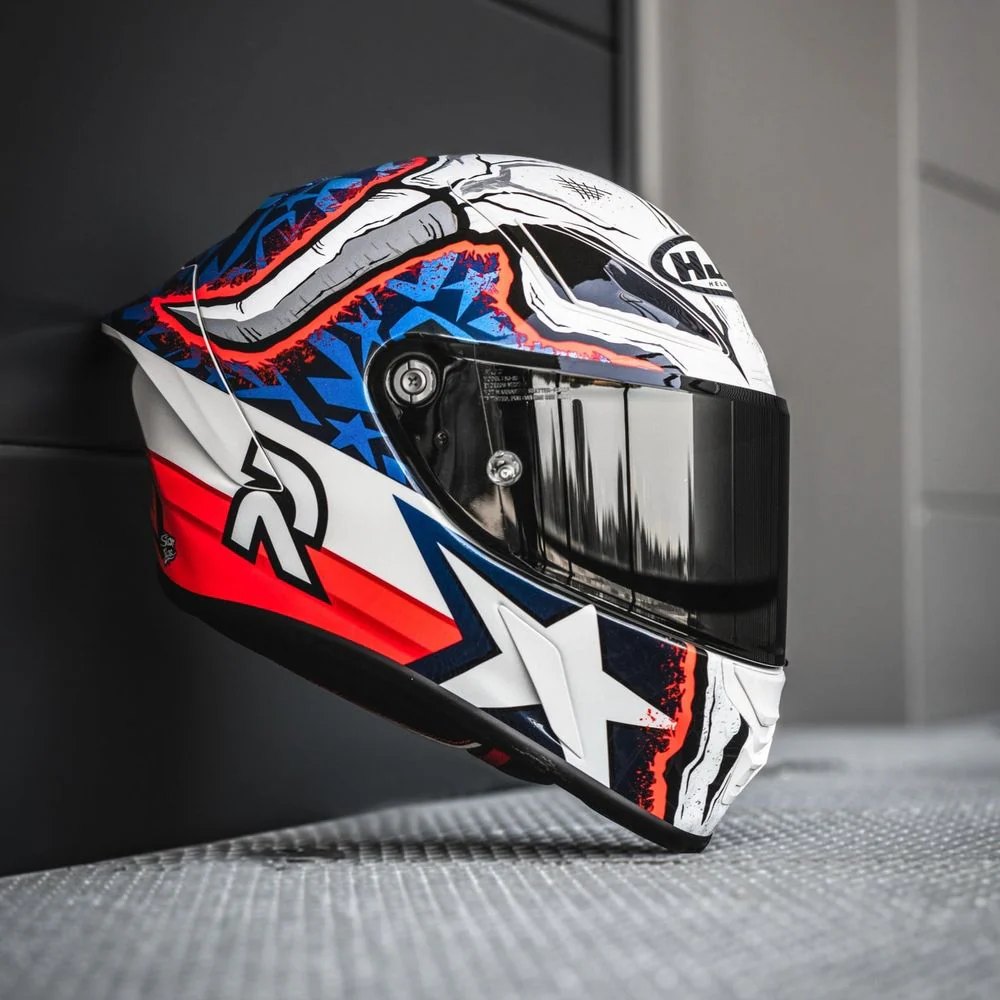 HJC RPHA 1 Garret Gerloff Replica Racing Helmet